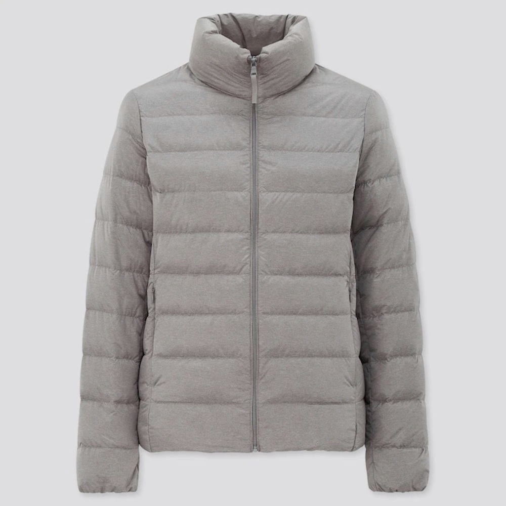 Uniqlo Gray Ultra Light Down Jacket